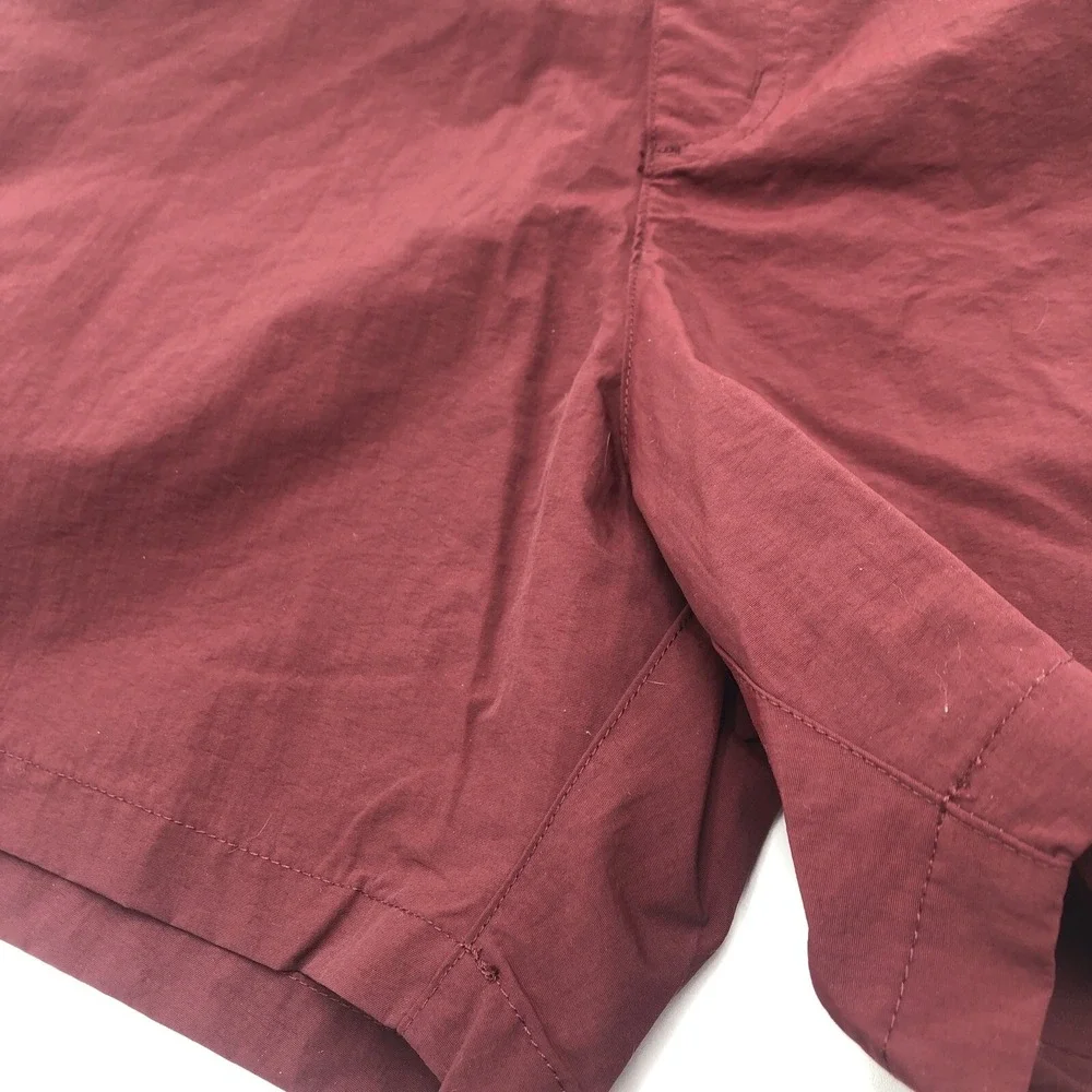 Calvin Klein Mens Shorts Swimwear NWT Extra Large Maroon  Nylon Burgundy Pockets
